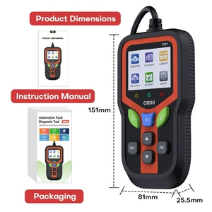 Car fault detector OBD diagnostic tool decoder code eraser fault light eliminator code reading card diagnostic tool