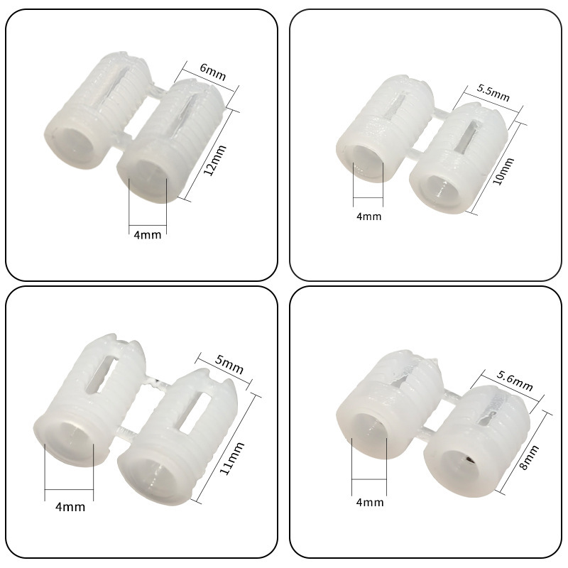 膨張排栓M4 * 10キャビネットドアヒンジ埋込部品プラスチックナットパイプヒンジタッピングスクリュー埋込部品|undefined