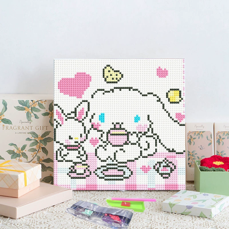 Алмазная мозаика 20×20 см, детская анимационная панно, полная выкладка, новый стиль, ручная работа DIY, декор для гостиной