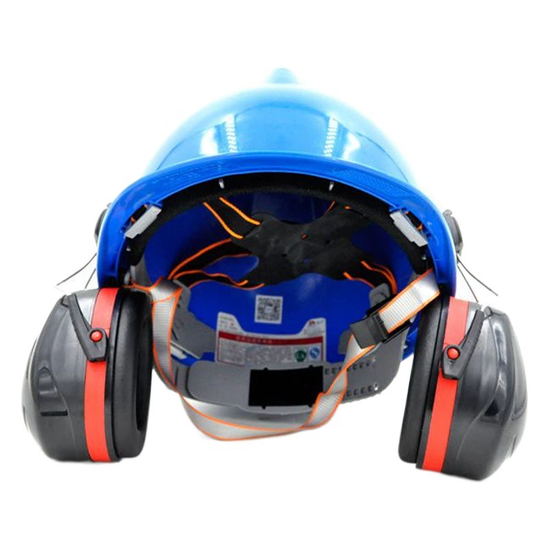 Оснащен защитным шлемом типа наушники по охране труда промышленные угольные шахты шумоподавление наушники шумоподавление типа шлема звукоизоляция наушники CE