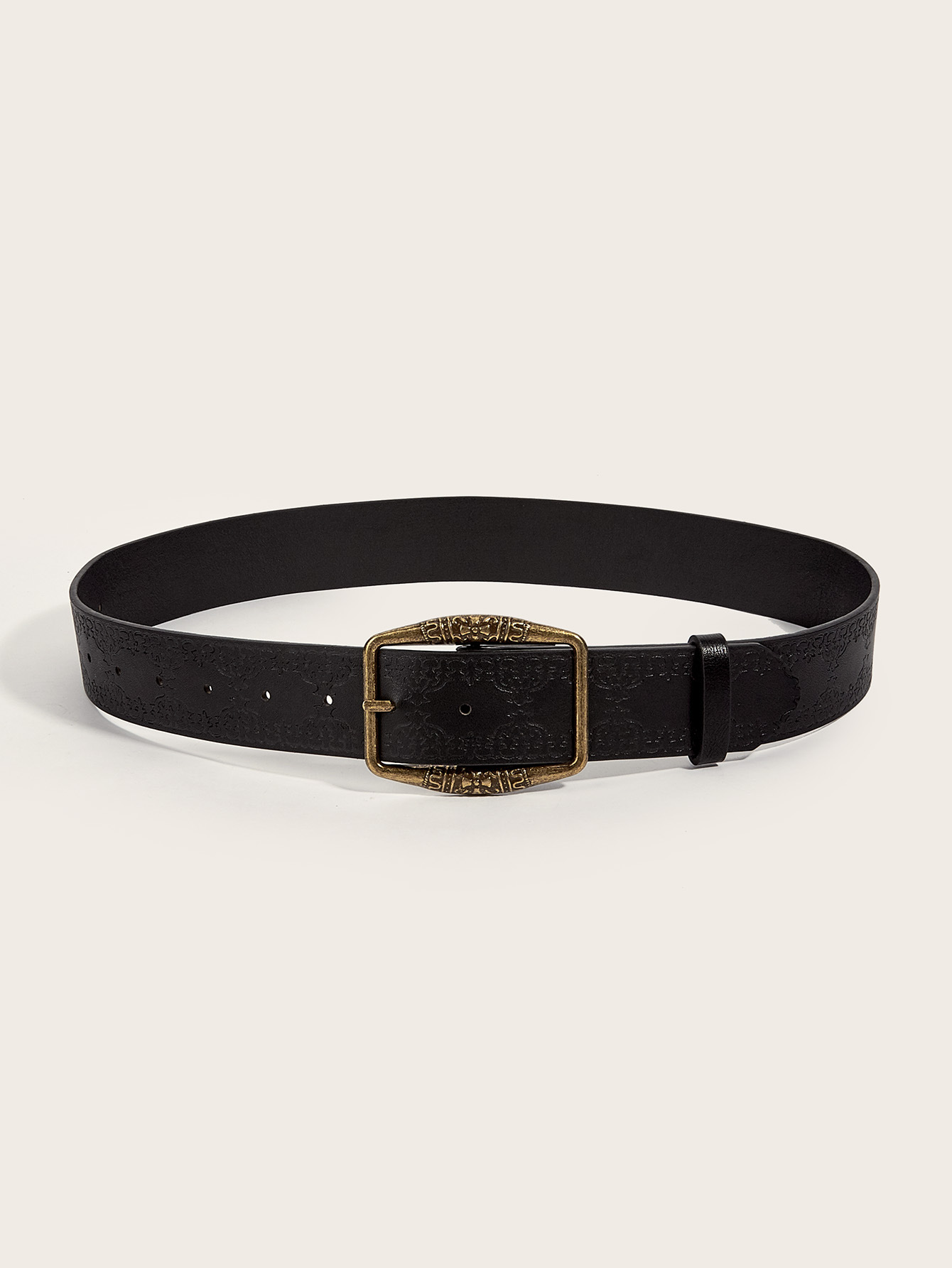 2024 New American Retro Y2k Belt, Women's Ethnic Style Belt, Hundred Matching Jeans Belt, Luxury Brown_voghion.com