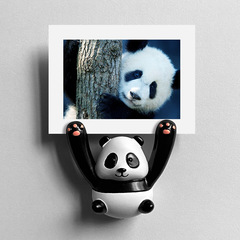 Plaque National Treasure Panda Refrigerator Magnet Magnetic Magnetic Magnet Resin Cultural and Creative Product DIY Accessory Creative