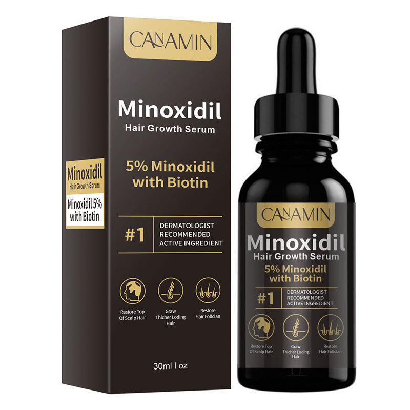 Cross-Border Minoxidil Hair Growth Essence Minoxidi Topical Solution 5% Hair Essence