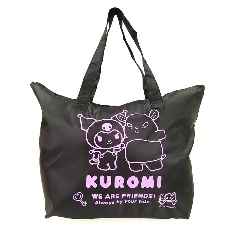 大容量の海外旅行用バッグ、トロリーに掛けられる折りたたみ式トラベルバッグ、防水の短距離旅行用スヌーピーバッグ