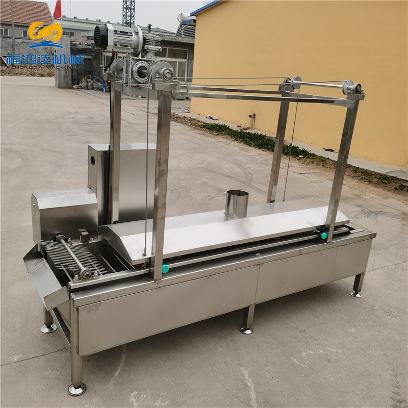 肥西县生产炸油条机器 油条油炸机 德铭盛空心油条电炸锅