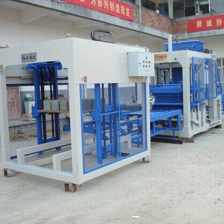 水泥砖机全自动液压制砖机免烧砖机彩色路面砖机混凝土空心砖设备