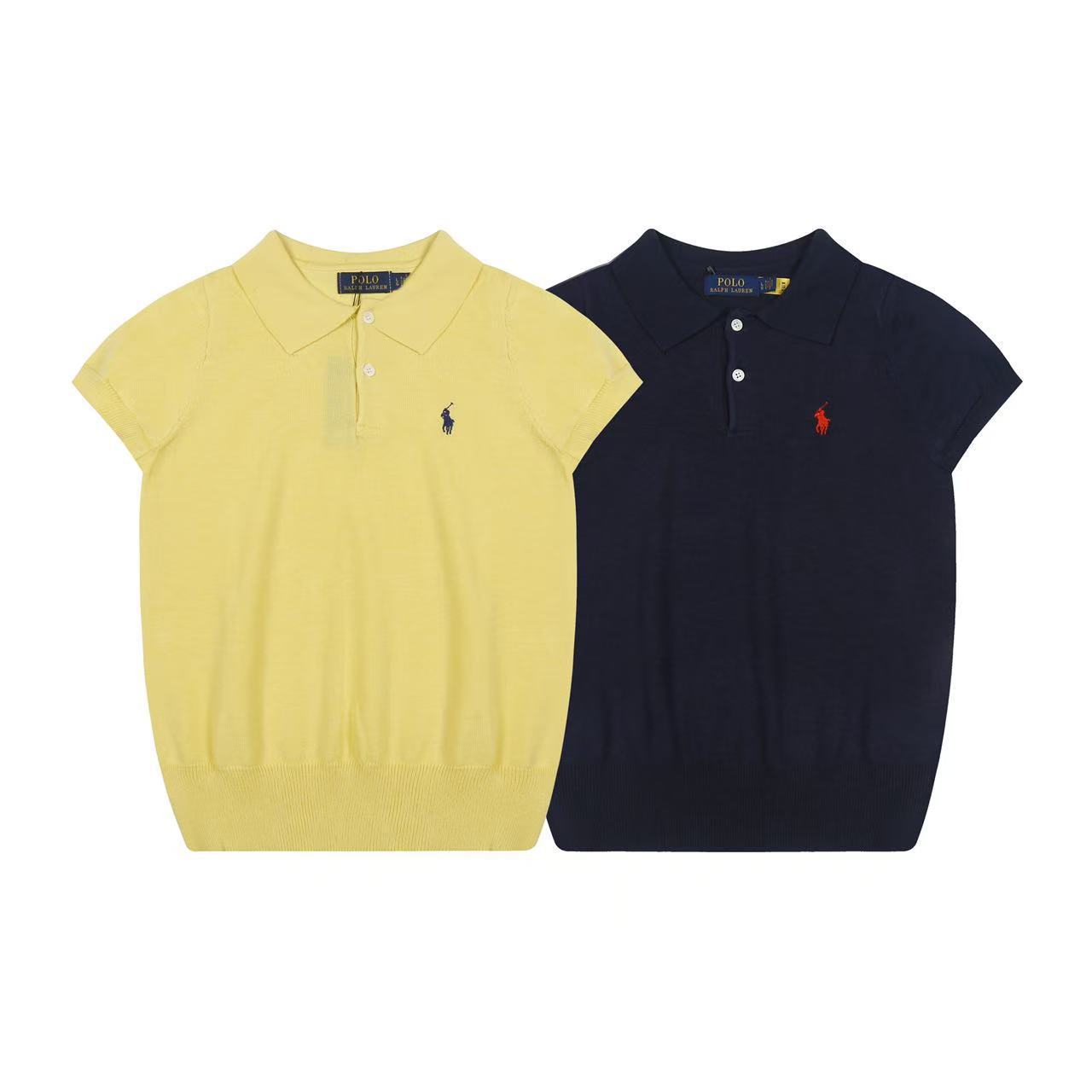 Ralph Lauren pony tikməli qadın köynəyi, qısaqol
