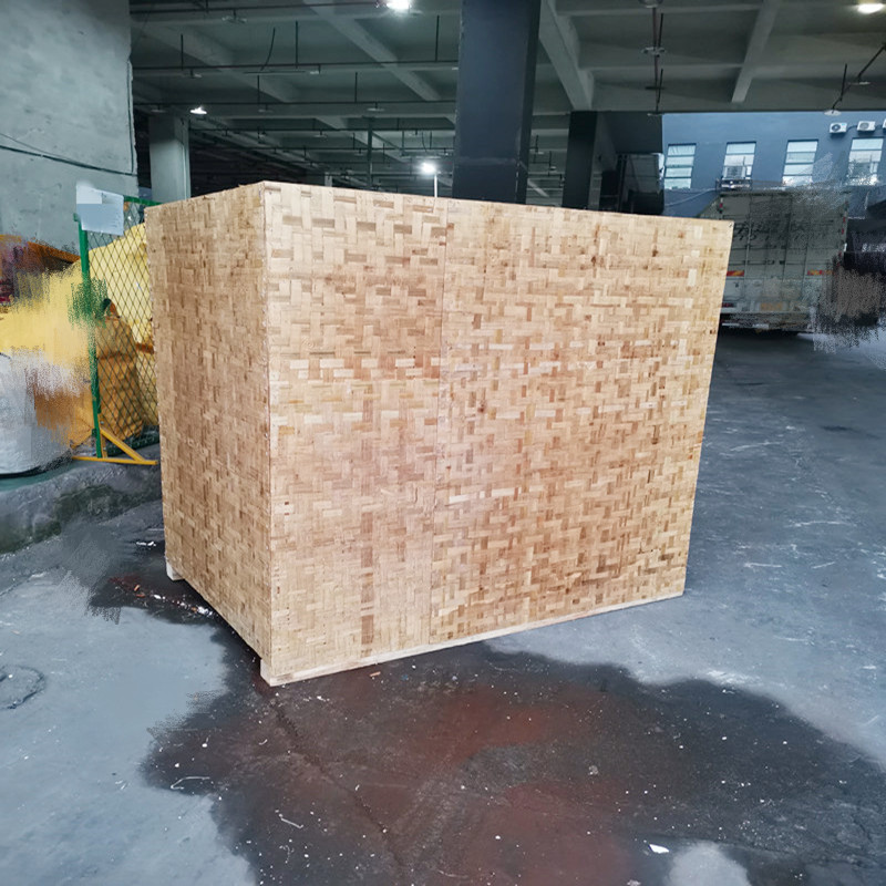 Caja de embalaje de madera contrachapada de bambú tejido 3mm5 chapa de madera contrachapada de bambú plantilla de construcción decoración de techo suspendido