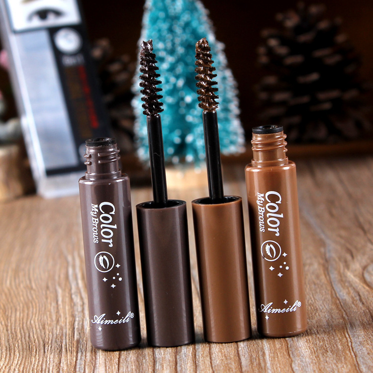 Aimeili Light and Dazzling Eyebrow Stereo Eyebrow Dyeing Cream Korean Style Non-Smudged Long-Lasting Non-Fading Non-Smudged 163