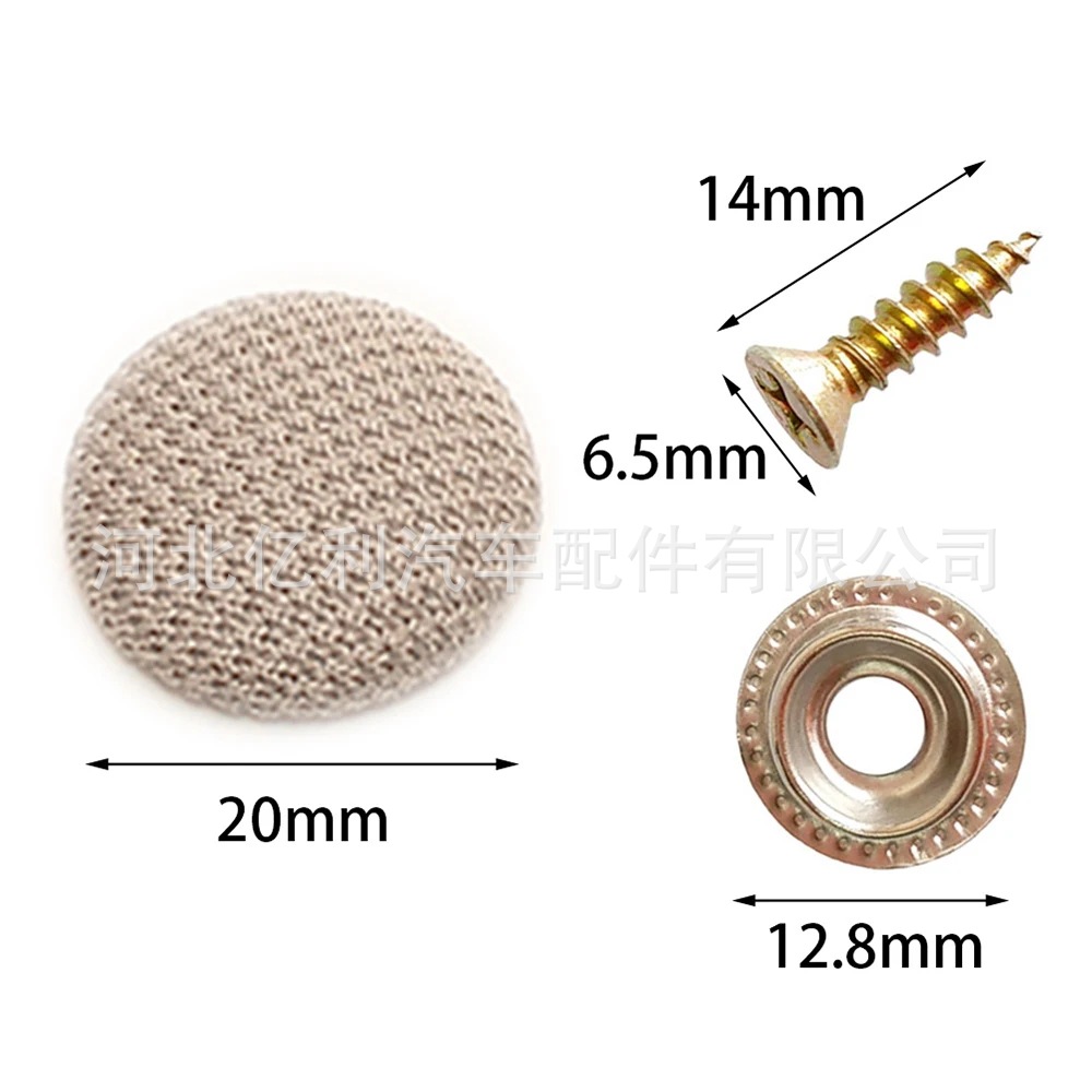 La hebilla de la hebilla de la hebilla de la hebilla de la reparación especial de la tela del techo del automóvil se puede dividir en paquetes pequeños