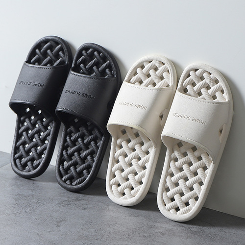 居家拖鞋女夏季外穿软底家用室内浴室洗澡卫生间酒店漏水凉拖鞋男