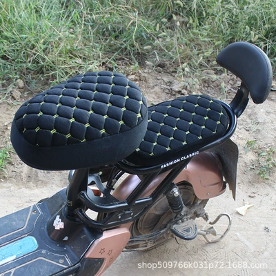 Seat Cushion Cover Electric Car Seat – Electric car cushion - black-round-head-front-seat-cover-rear-seat-cover