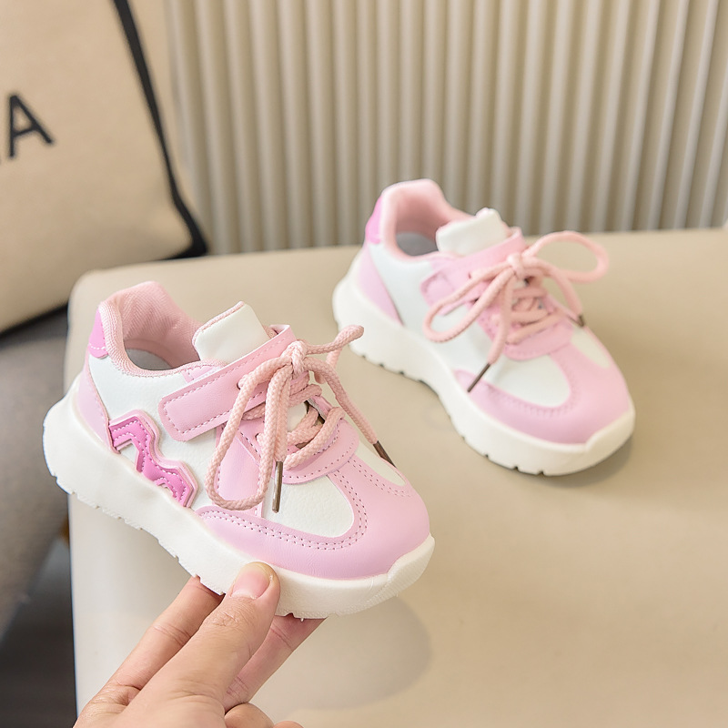 Zapatos deportivos para niños 2026 primavera nuevos zapatos casuales para niños zapatos para niñas jardín de infantes zapatos para bebés