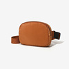 Universal chest bag, one-shoulder bag, belt bag, fresh textile small bag, simple and elegant design