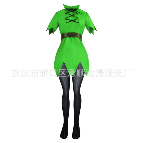 Peter Pan cosplay costume, adult and children stage performance suit