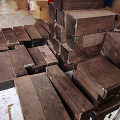 444Z批發【紅紅木】紫光檀木料雕刻料葫蘆料弓穿心柄料小料DIY木