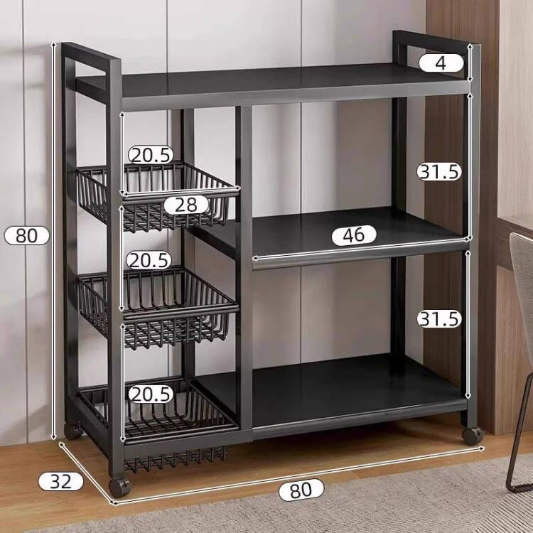 Estante de almacenamiento de piso a techo Estante de almacenamiento de varias capas Dormitorio de niñas Almacenamiento en el hogar Exhibición de hierro forjado Sala de estar Estante corto extraíble