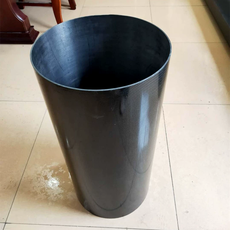 Высокопрочная труба из углеродного волокна 3К, 100%, гладкого или матового плетения