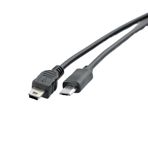 Suitable for Canon SLR camera mini5p data cable to Micro Android phone copy cable OTG cable male to male