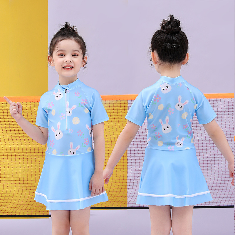 Lake Blue Rabbit (dirección aleatoria de la cabeza del conejo)