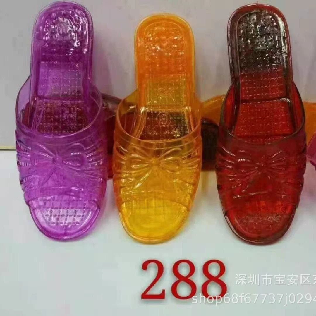 Взрывная 288 хрустальная обувь фабрика прямых продаж оптовая продажа повседневные и устойчивые к грязи домашние тапочки