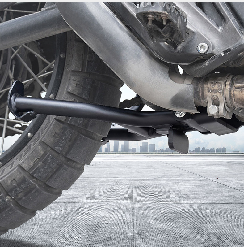 Suitable for Gaojin Iron Armor Chrysalis Storr500 Frame Support Stand, Main Stand, Stabilizer Stand, Parking Double Stand Modification