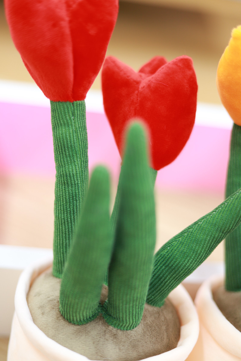 88g Weight Stuffed Animals & Plush Toys Toys Type 1 Piece Quantity PP cotton Material Potted Plant Pattern Children Unisex Gender Cute Style Children Unisex Potted Plant PP Cotton Stuffed Animals & Plush Toys 13