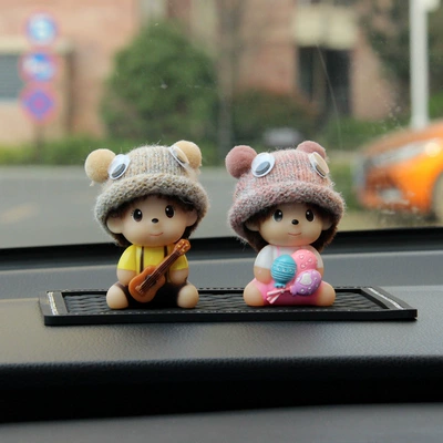 Ornaments, Cartoon Cute Car – Car ornaments - violin-balloon-comes-with-mat