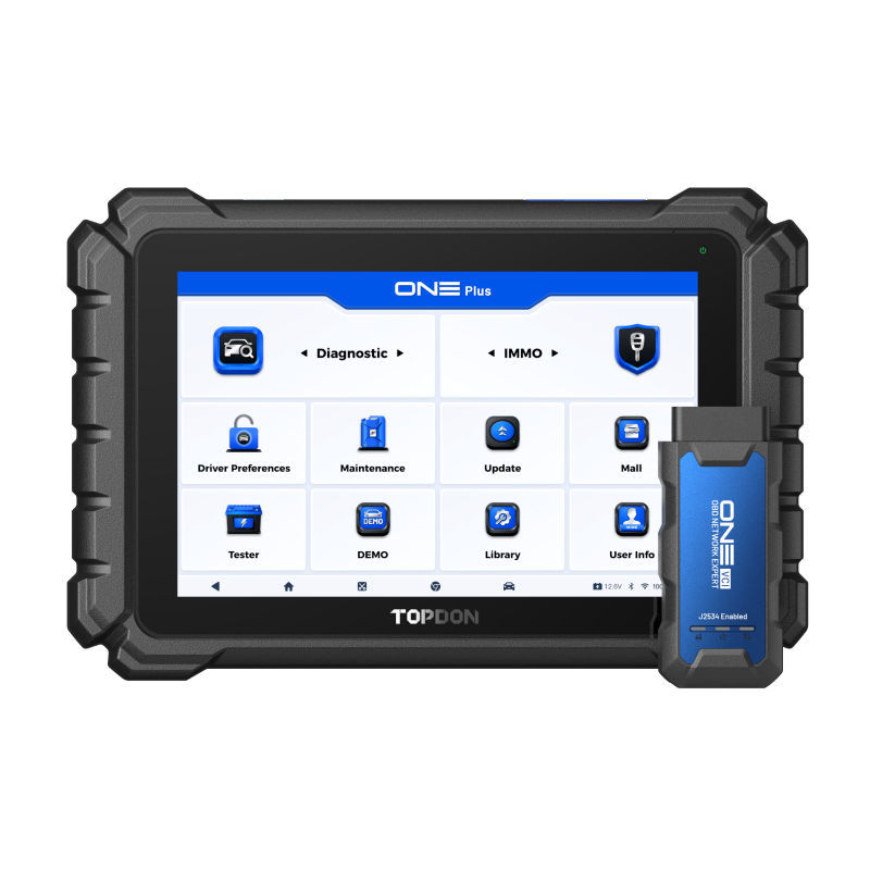 Escáner de Diagnóstico Automotriz ONE PLUS J2534 Bidireccional para Automóviles