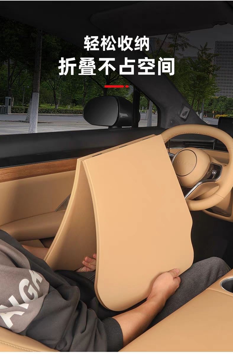 Car-Mounted Small Table Board Suitable for Zhijie R7/S7, Foldable Computer Table and Dining Table for In-Car Use, Special Modification Accessories, Hot-Selling