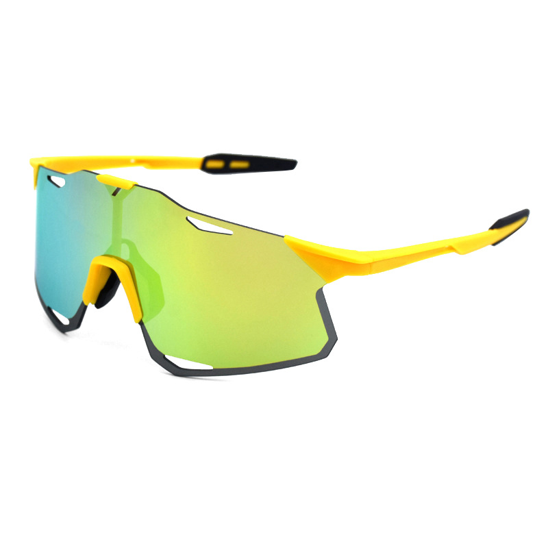 2024 New Outdoor Sports Cycling Glasses Running Polarized Integrated Large Frame Colorful Sunglasses Generation_voghion.com
