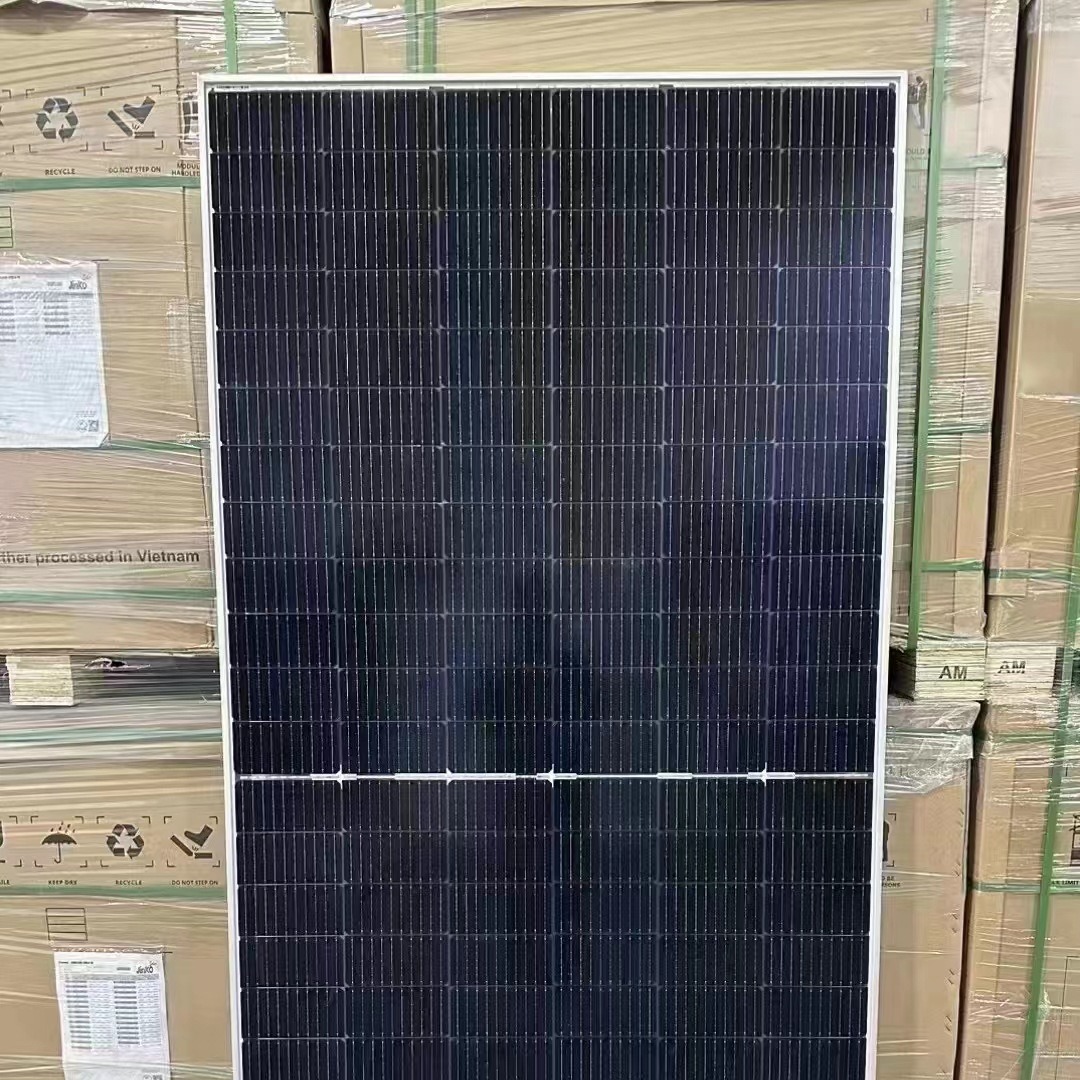 晶科N型正A级575w 双面双玻长线太阳能光伏板 太能电池板厂家质保