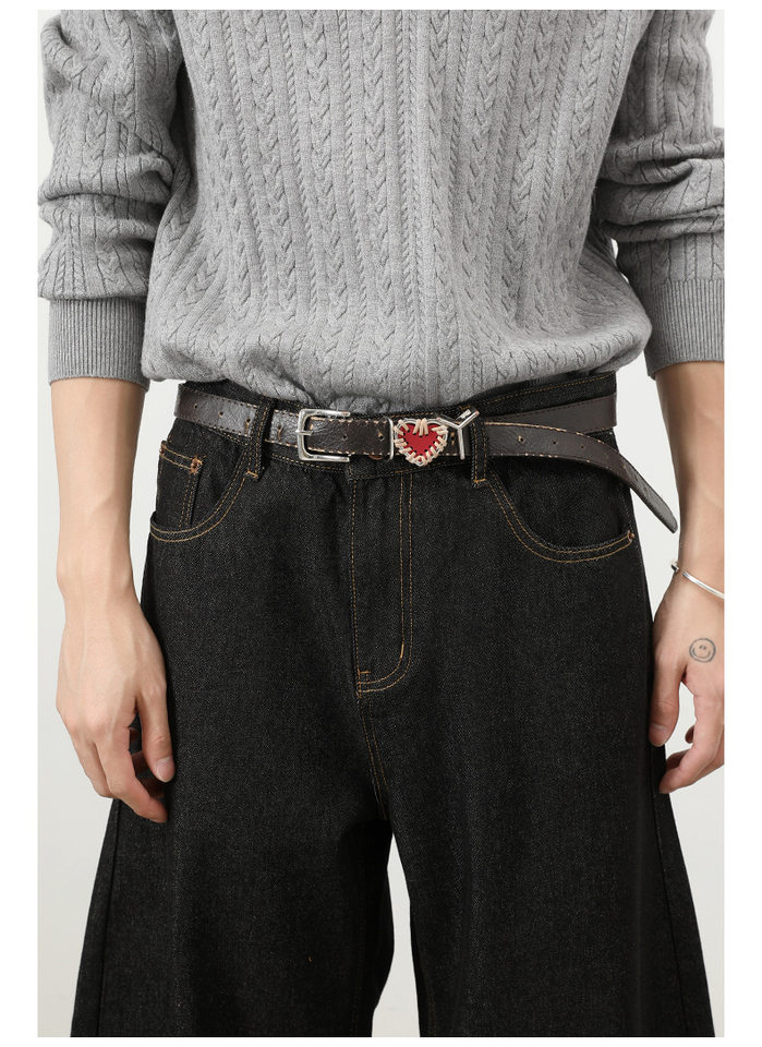 Quần jeans nam ống rộng dáng suông phong cách Mỹ, jean bò nguyên bản, lưng giữa, túi khóa kéo — Denim đen, Trắng, lâu, màu xanh chi tiết 13