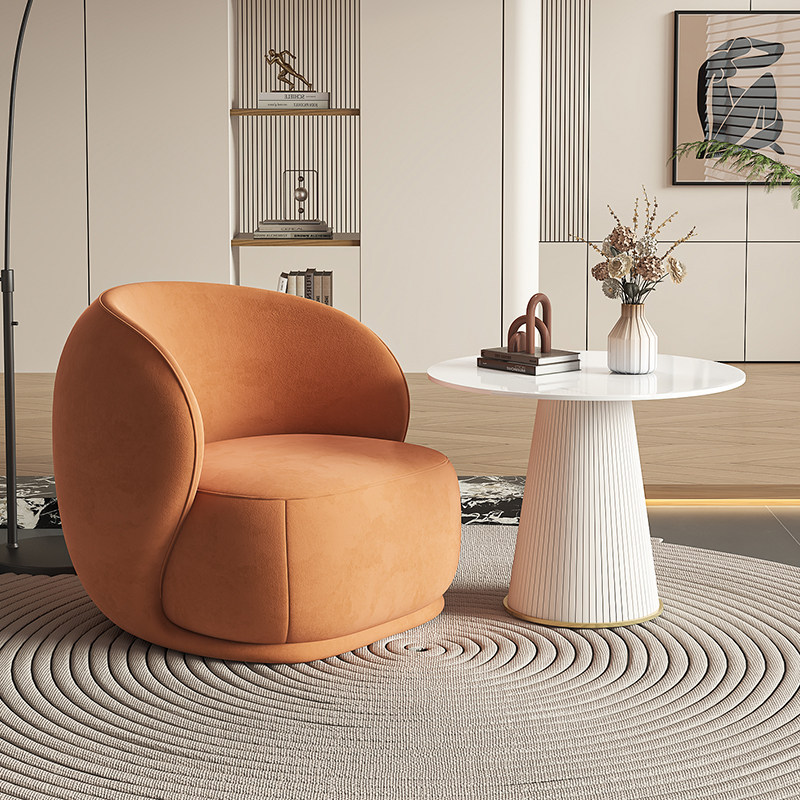 Sofá de estilo crema simple sala de estar silla de diseño sofá de dormitorio sofá de estilo japonés sofá casual image 16