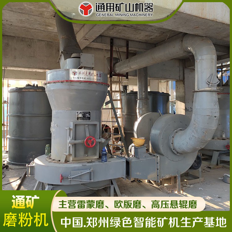 MTW-110欧版磨 碳酸钙 石膏雷蒙磨 石灰石磨粉生产线 脉冲除尘器