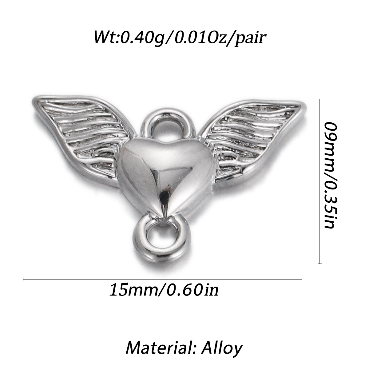 6g Weight Vacuum Plating Gold Plating Process Pendant, Chain Jewelry Making Type 20*18mm, 23*16mm, 46+4cm Jewelry Making Size Gold Plated Plating Material DIY Jewelry Accessories Classification 1 Piece Quantity Copper Material Devil's Eye, Heart Shape, Wings Pattern Plating Design Cute, Sweet, Simple Style Style 1 Piece 20*18mm 23*16mm 46+4cm Copper Gold Plated Devil's Eye Heart Shape Wings Pendant Chain 8