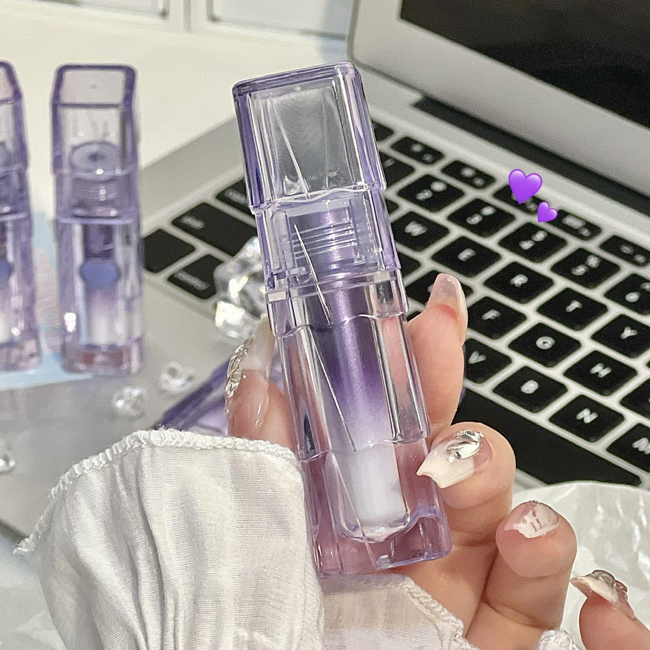 MAGIC CASA Dudu Lip Gloss Water Glass Lip Gloss Mirror Lip Gloss Water Lip Gloss undefined