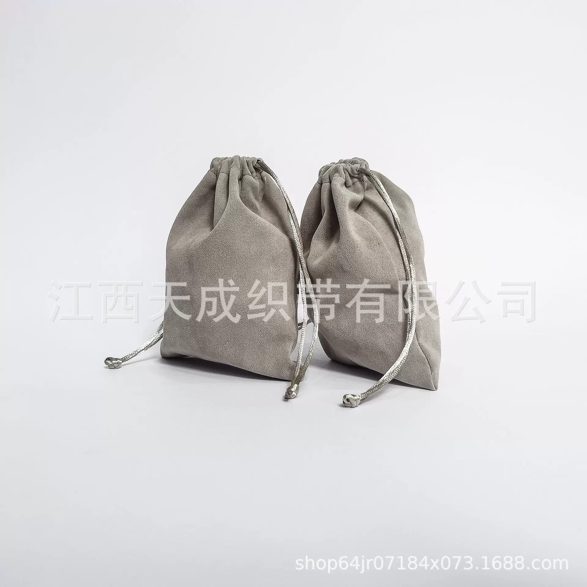 现货批发供应手感柔软束口绒布袋手机布袋物美价廉量大从优