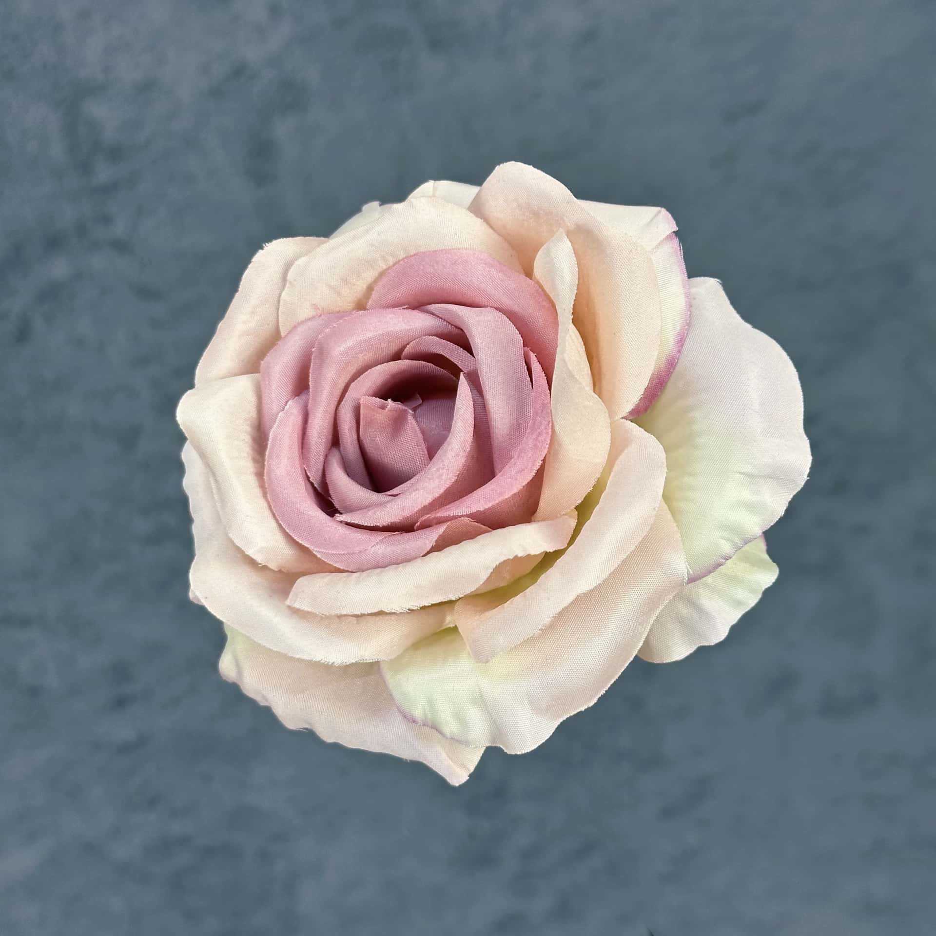 Franela artificial flor Rosa cabeza ramillete rojo boda flor pared tiro apoyos flor artificial arco flor artificial al por mayor