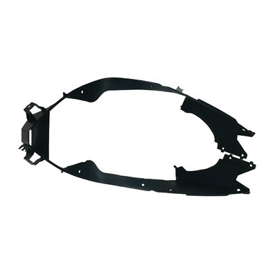 Full Body Panel Side Panels: Motorcycle Fender - b1019-18-triangle-belly-black