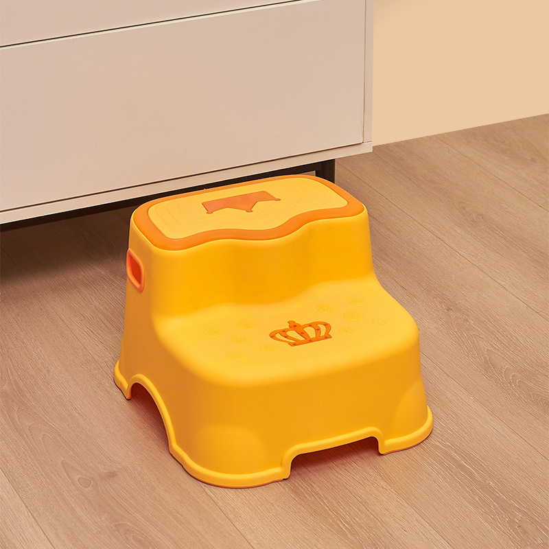 Taburete para niños bebé paso de lavado de manos Taburete de lavado de corona lavado de cara taburete de paso antideslizante banco de aumento de altura transfronterizo