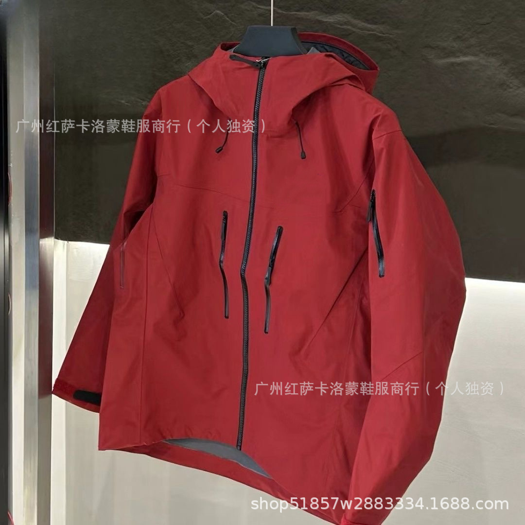 Bird 's Home LT duro al aire libre ropa de asalto deportiva de tres capas de goma a prueba de viento impermeable pareja ropa de montaña encapuchada