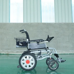 Electric Wheelchair for the Elderly, Intelligent and Fully Automatic, Foldable Mobility Scooter for Seniors, Electric Wheelchair with 700W Power