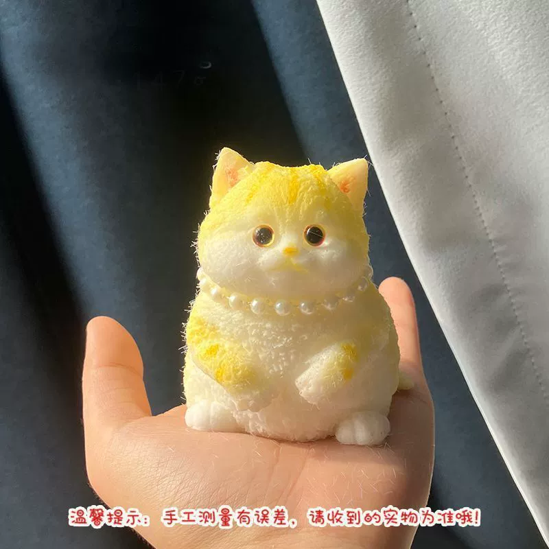 Реалистичный слайм, кукла, милая игрушка, котёнок, кошка, антистресс, милые животные, подарок на день рождения