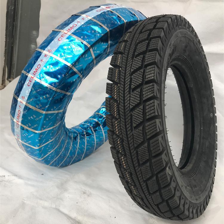 Winter snow tire tricycle tire electric car 300 400 375 500-12-10 motorcycle anti-skid soft.