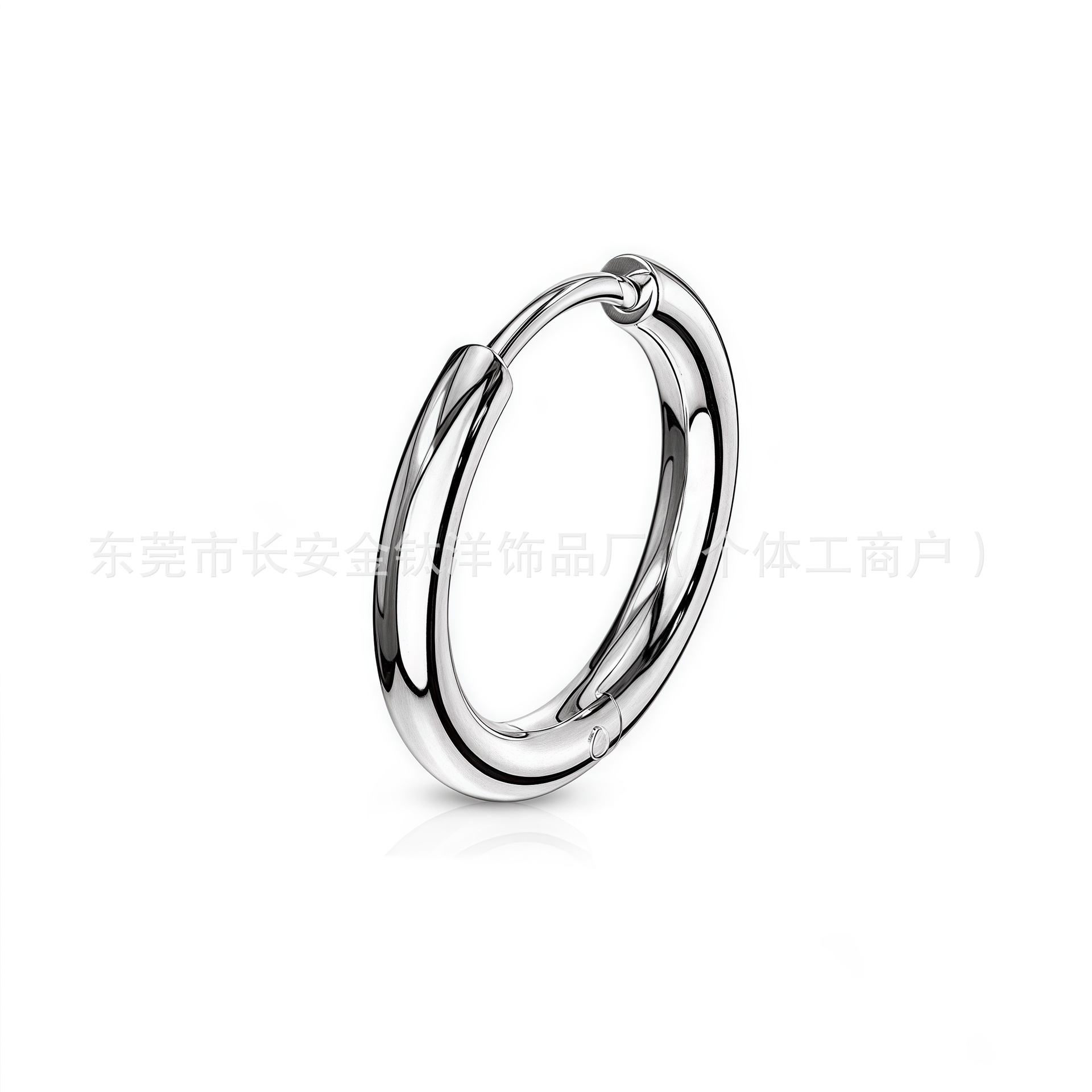 Labret piercing jewelry detail image