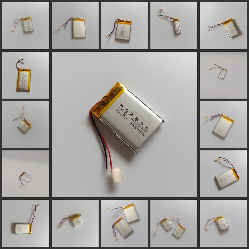 302530, 302535, 302540, 303030, 303040, 303048 Lithium Battery 3.7V