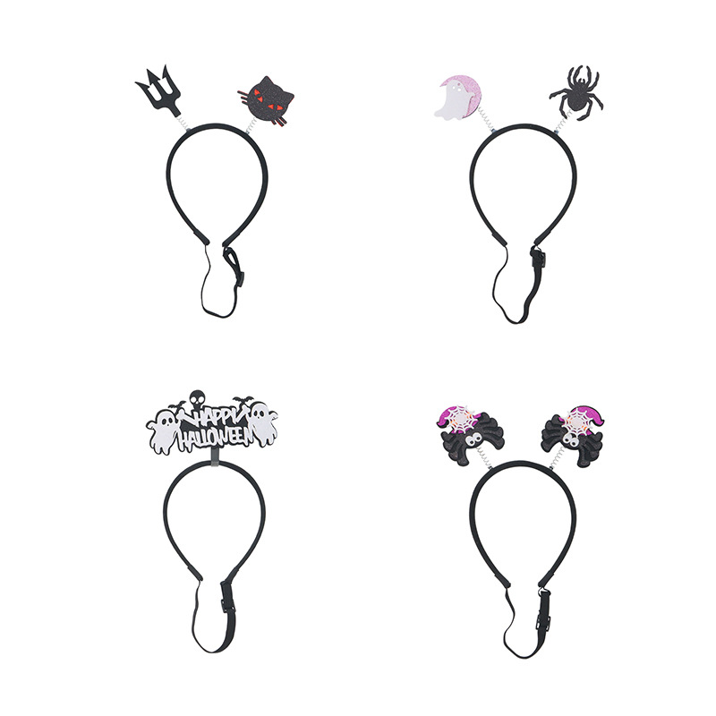 Halloween mascotas fieltro banda de cabello accesorios banda de cabello accesorios banda de cabello adorable cos banda de cabello artículos de fiesta Halloween