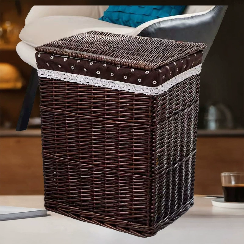 Laundry basket, woven storage basket, DIY