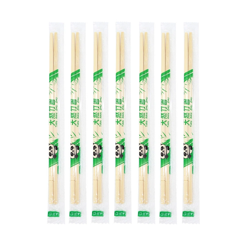 Фабрично оптовые одноразовые палочки для еды, палочки для еды на вынос, независимая упаковка OPP, санитарные, мелкие круглые палочки 5.0/5.5 толщина